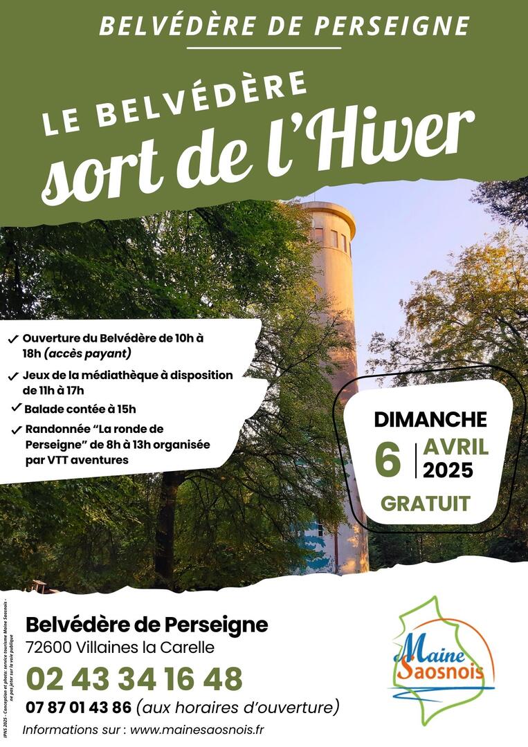 Le Belvédère sort de l'hiver