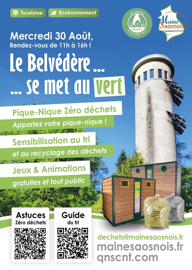 Le Belvédère se met au vert