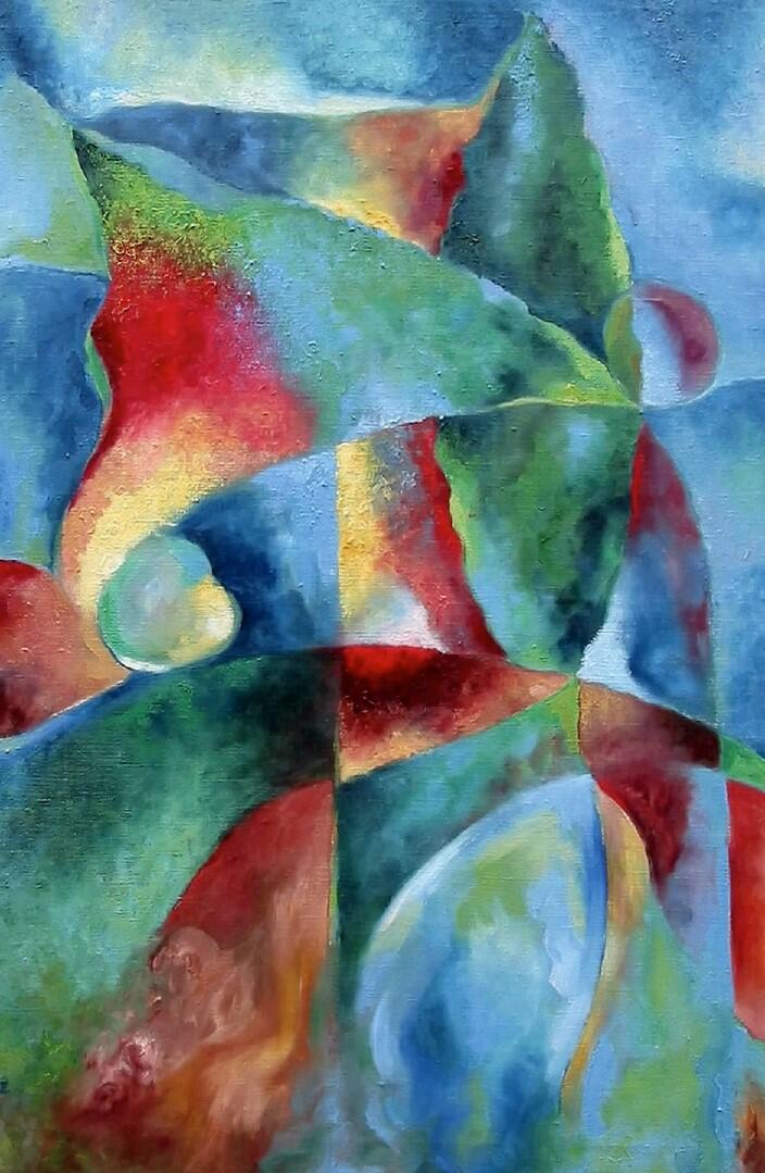 Le petit Prince, tableau d'Olivia Sanchez-Lopez-Mathély