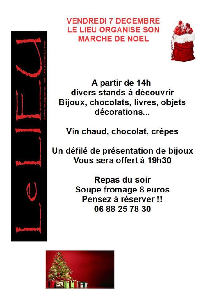 Marché Noël Le Lieu