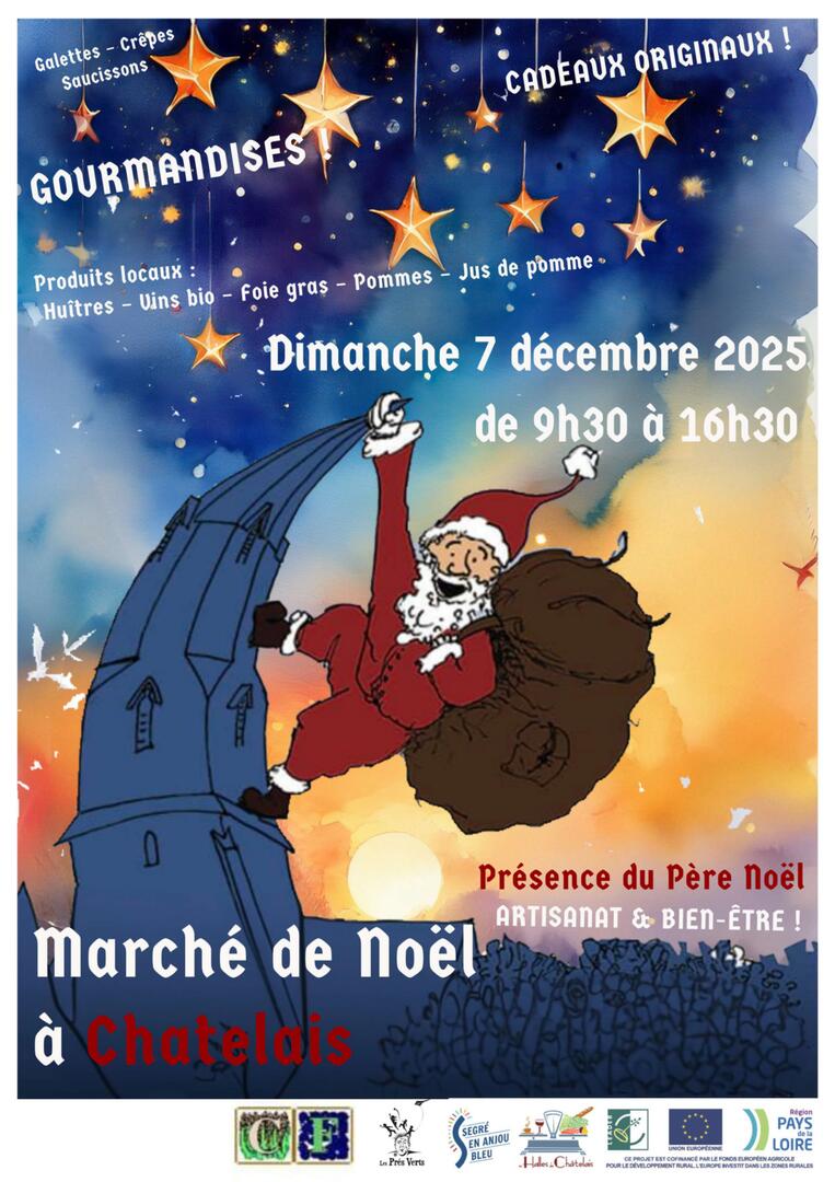 Marché de Noël - Châtelais - FMA - 49