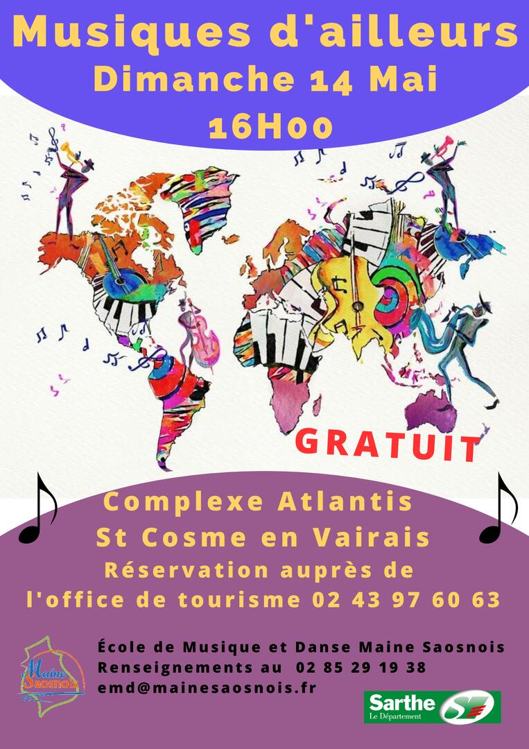 Musique d'ailleurs 14 mai 2023