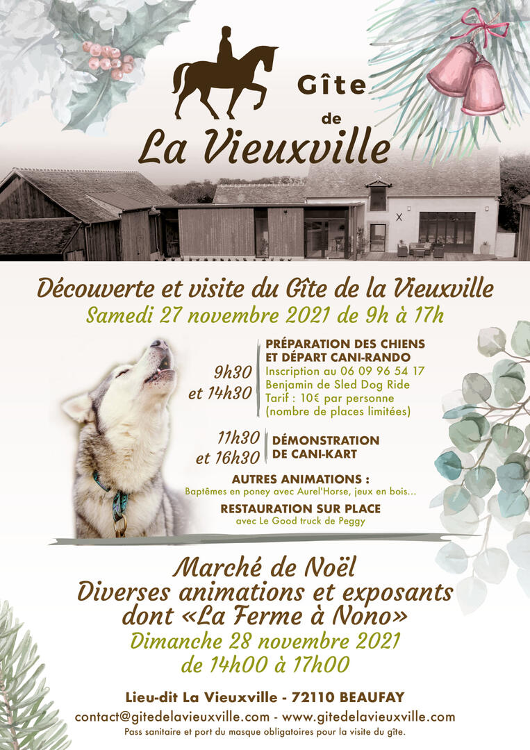 PO Vieuville cani rando + marché de noël - 27 et 28 nov