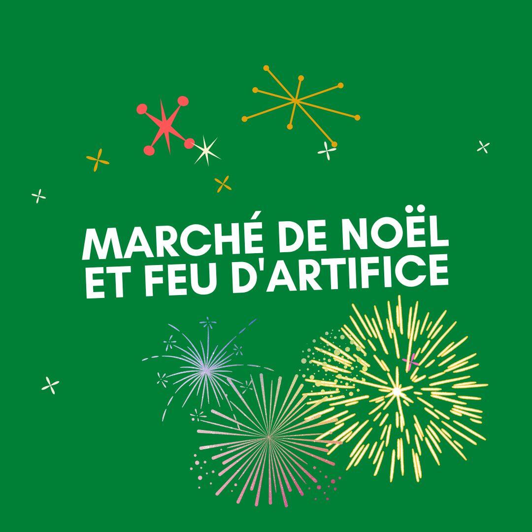 Marché de noël et feu d'artifice à Courcité 11/12/2022