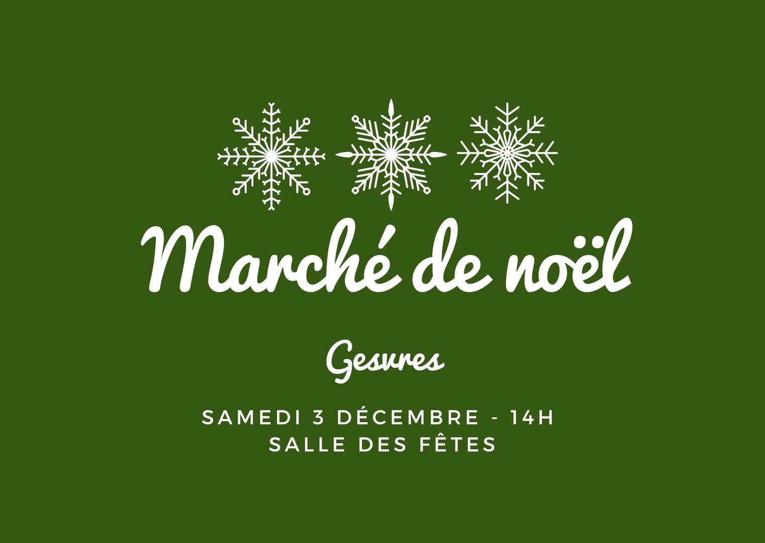 Marché de Noël à Gesvres