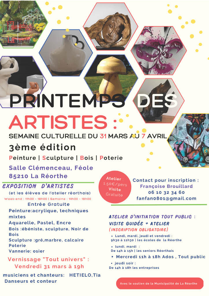 Printemps des artistes Semaine culturel du 31 mars au 7 avril-41024_1