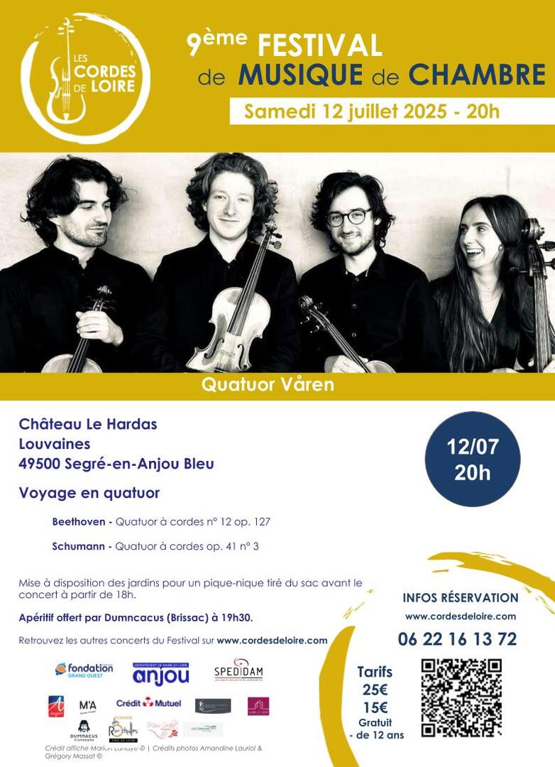 Quatuor Varen_Château le Hardas_Louvaines_FMA_49