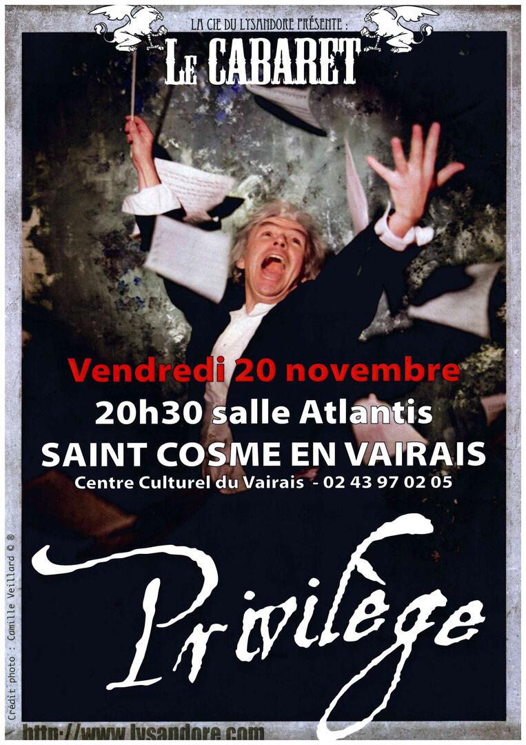 Soirée Cabaret 20-11