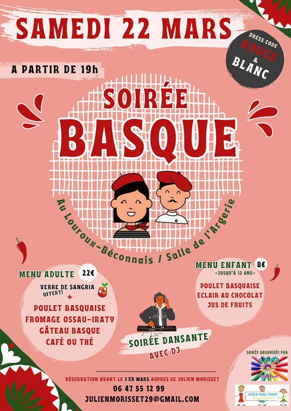 Soirée basque 2025