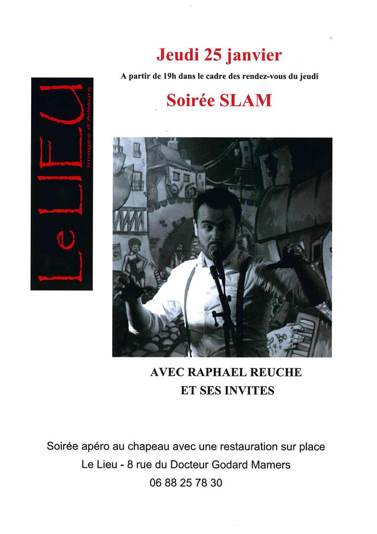 Soirée SLAM le Lieu