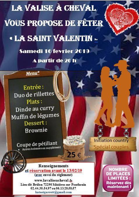 Soirée Saint Valentin La Valise à Cheval