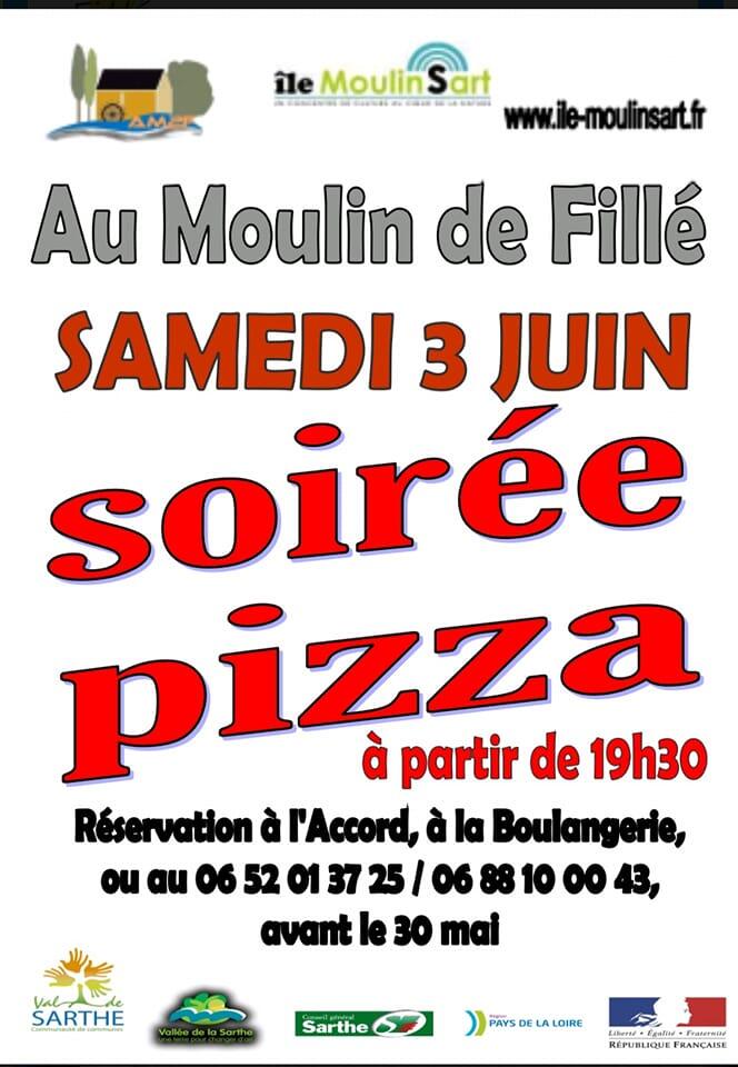 Soirée pizza au feu de bois AM2F