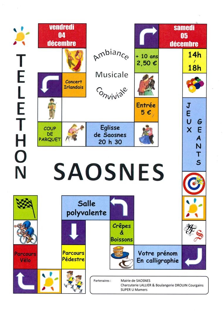 Téléthon Saones