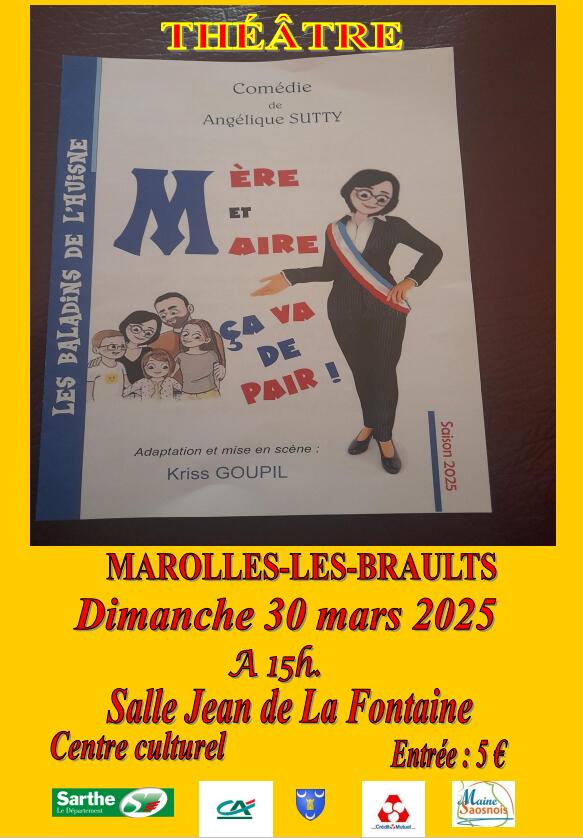 Théâtre Marolles 30 mars 2025