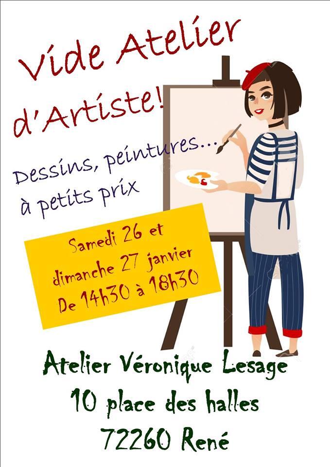 Vide-atelier Véronique Lesage