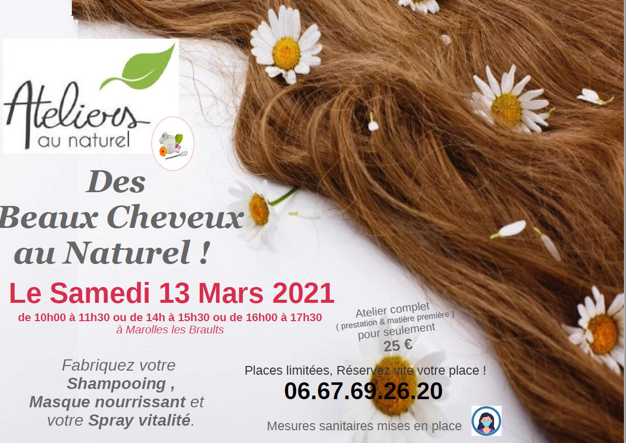 affiche atelier au naturel
