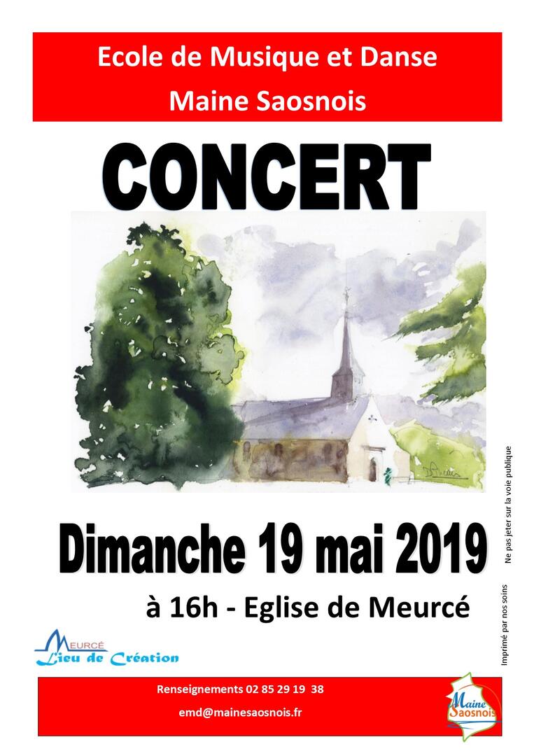 affiche concert meurcé 2019