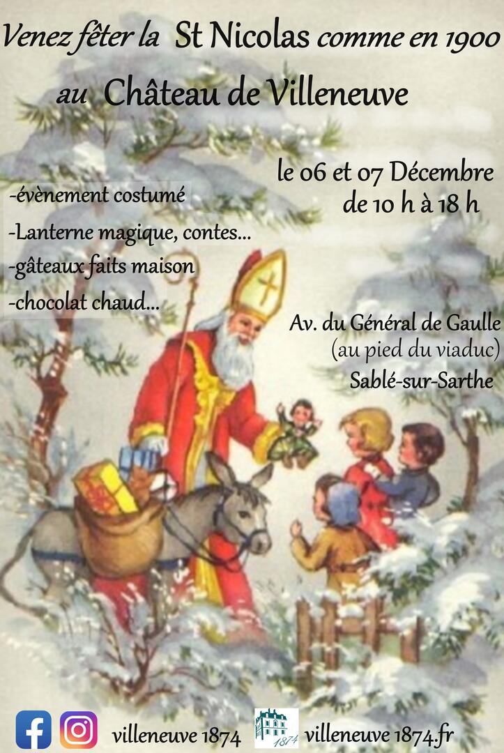 affiche st Nicolas 2025