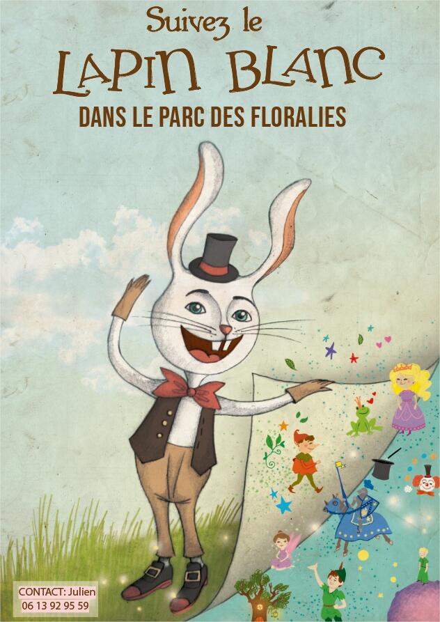 Suivez le lapin blanc