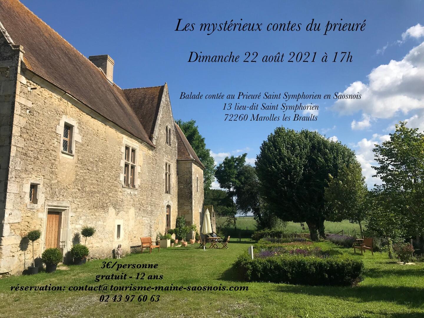 balade contée prieuré St Symphorien