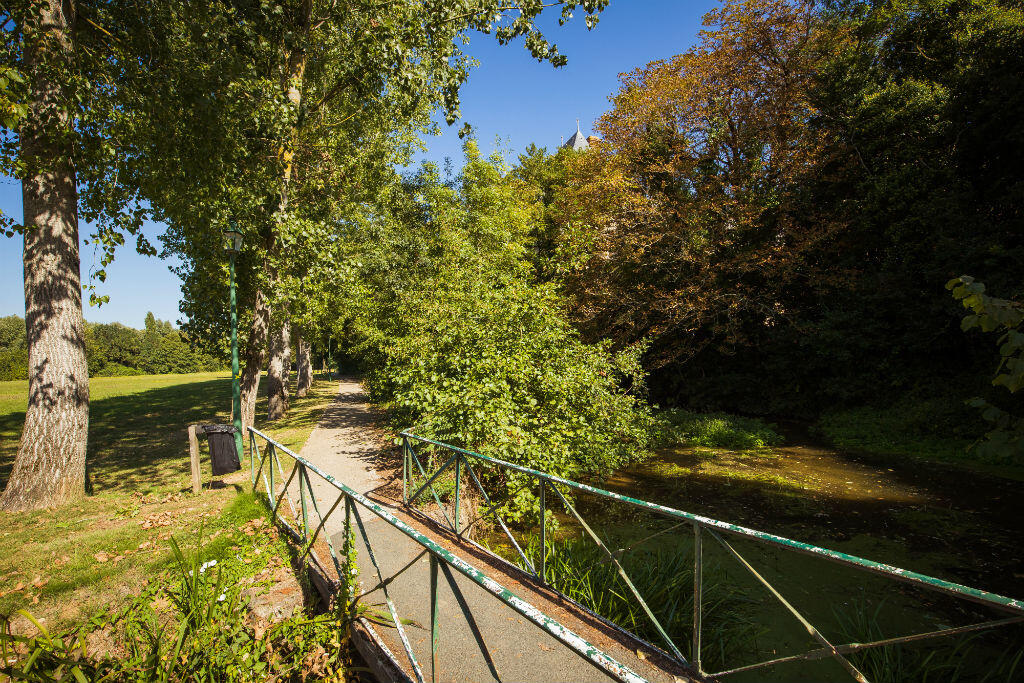 Cyclable Clemenceau-Ste Hermine-photo passerelle Pré de la Smagne