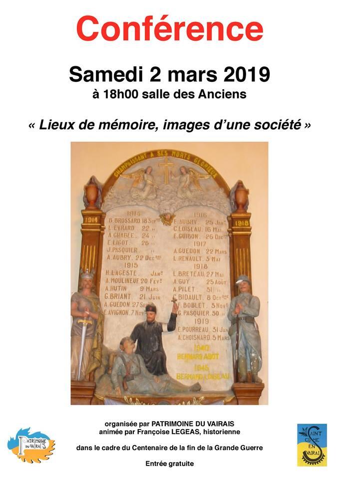 conférence saint cosme