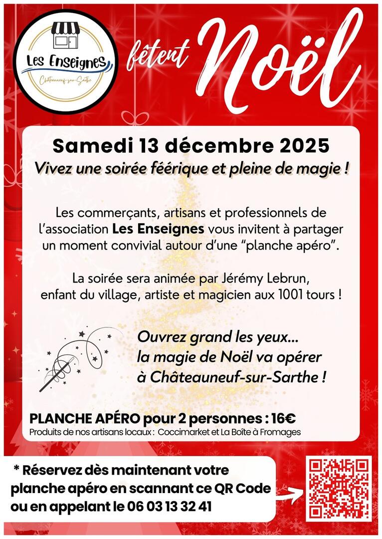 Soirée festive de Noël
