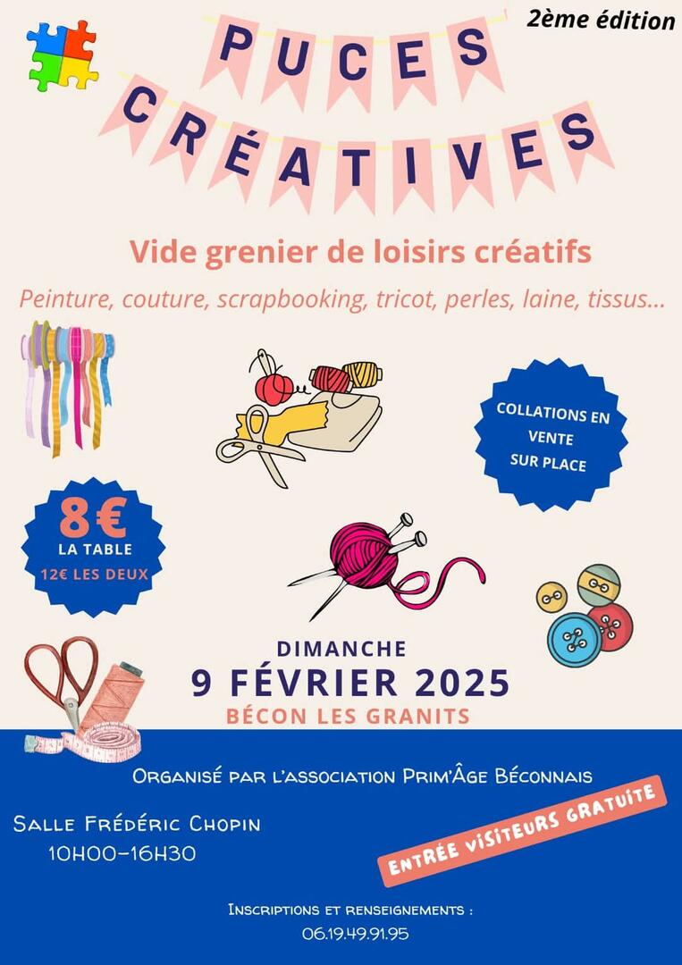 Puces créatives 2025