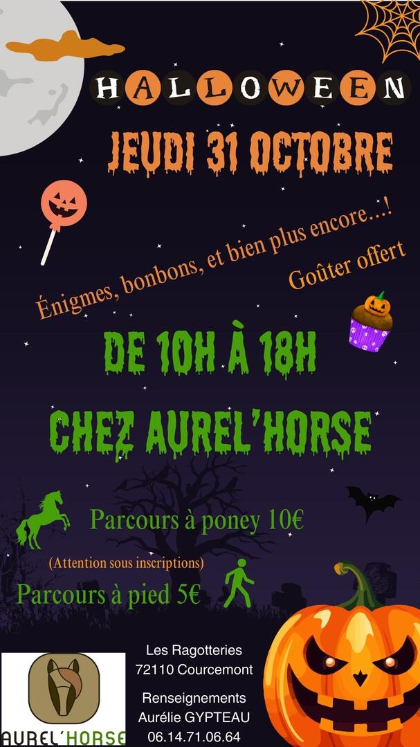 halloween Aurel Horse