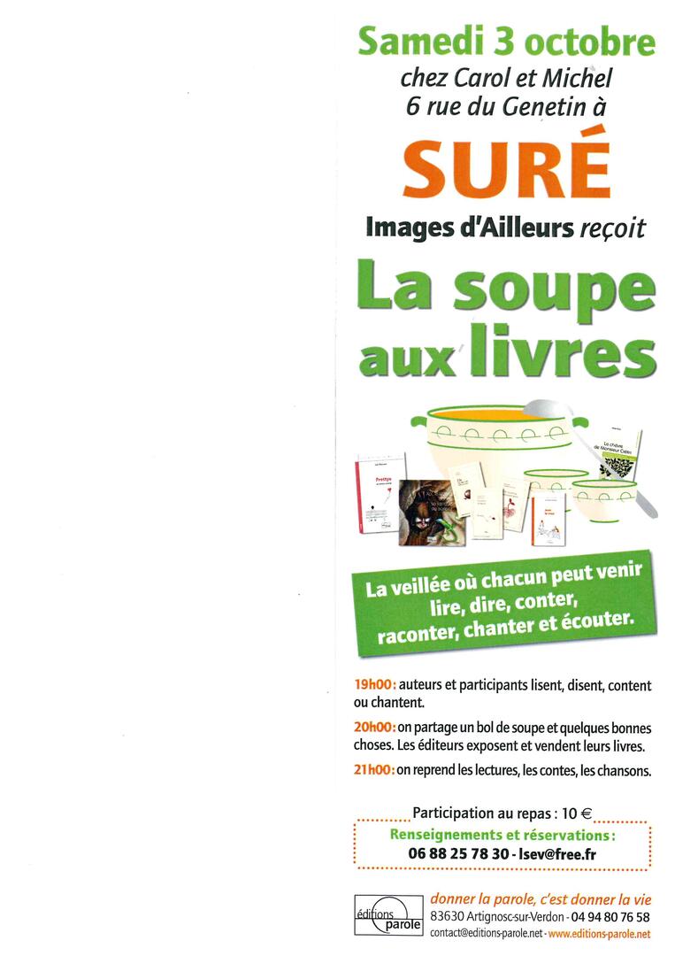 la soupe aux livres
