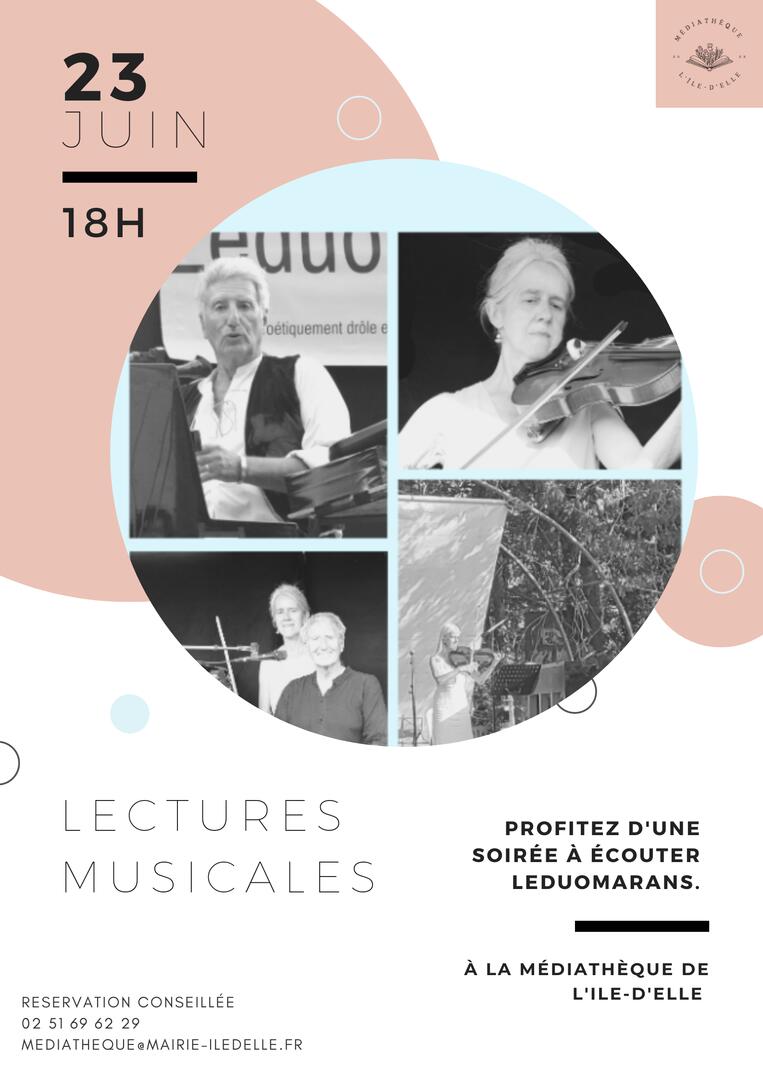 Affiche heure du conte - lectures musicales