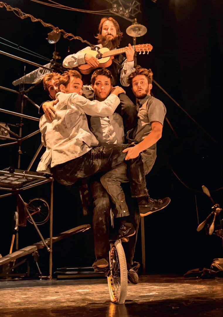 machine de cirque - René Cassin - la Gare