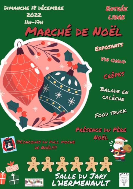 marché de noel l'hermenault 2022