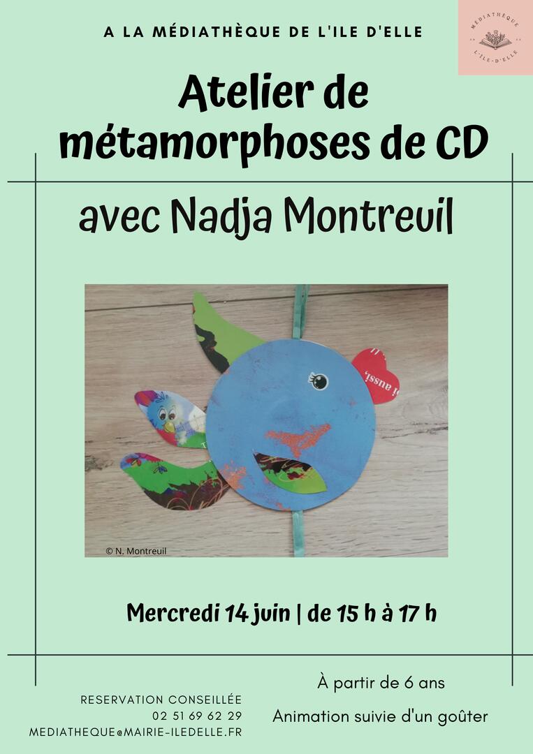 Affiche heure du conte - origamis juin