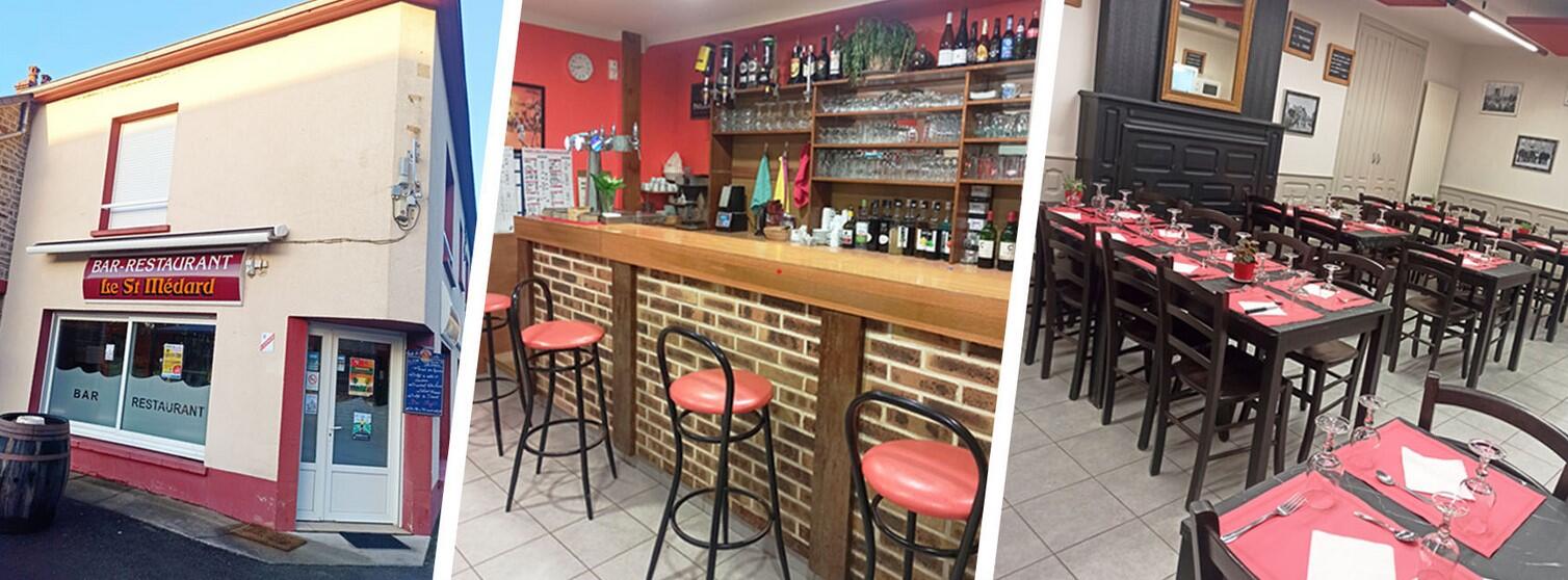 photo restaurant le Saint Médard Saint mars sur colmont 53