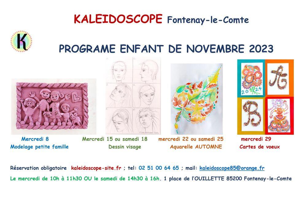 programme enfant de novembre