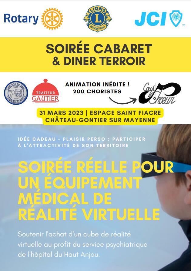 soirée cabaret + diner terroir