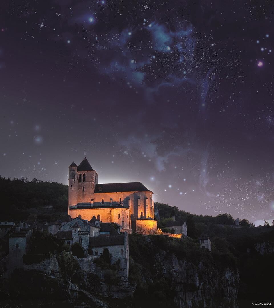 Saint-Cirq Lapopie by night