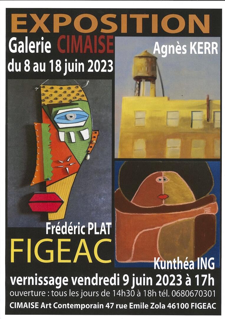 exposition galerie cimaise art contemporain