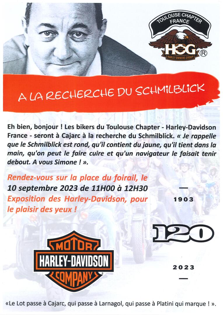 Rassemblement Harley-Davidson Cajarc