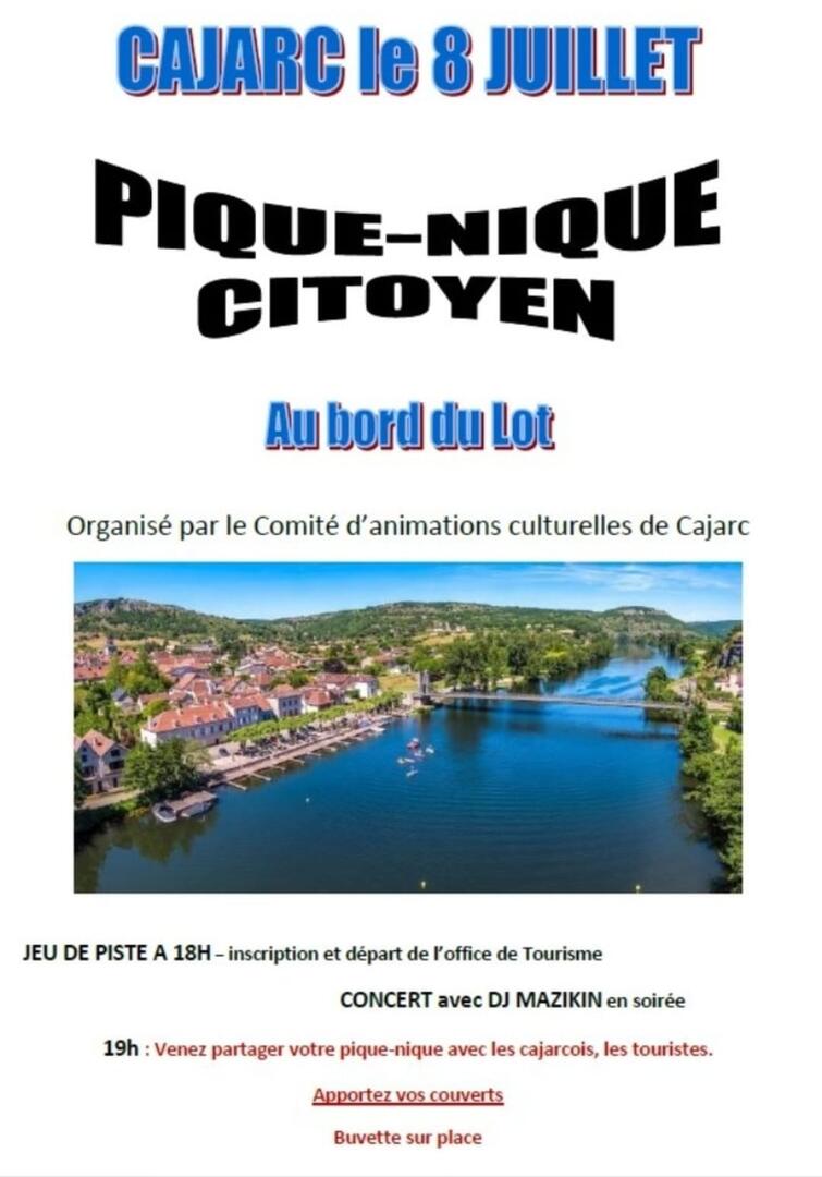 Pique-nique citoyen Cajarc