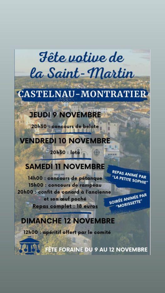 Fête Votive à Castelnau-Montratier