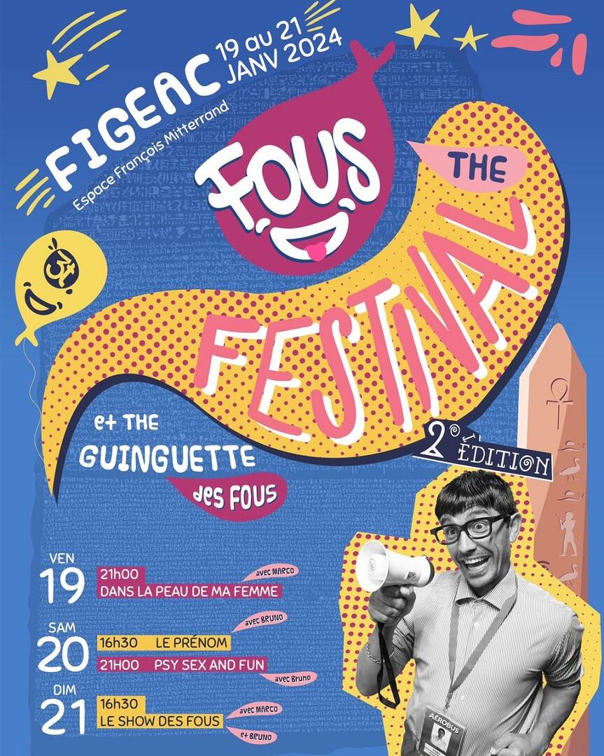 fous festival à Figeac