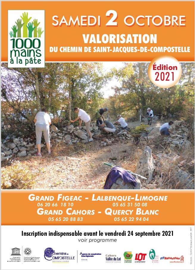 1000 mains à la pâte