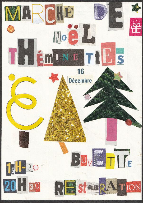 marché de noêl à théminettes