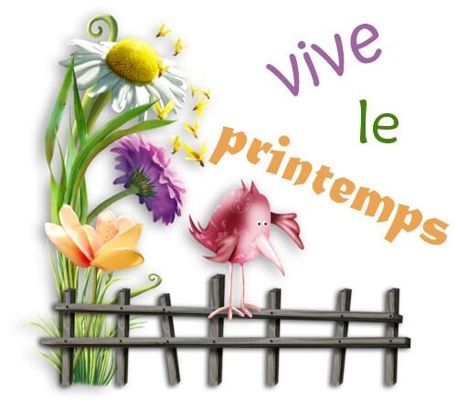 vive le printemps