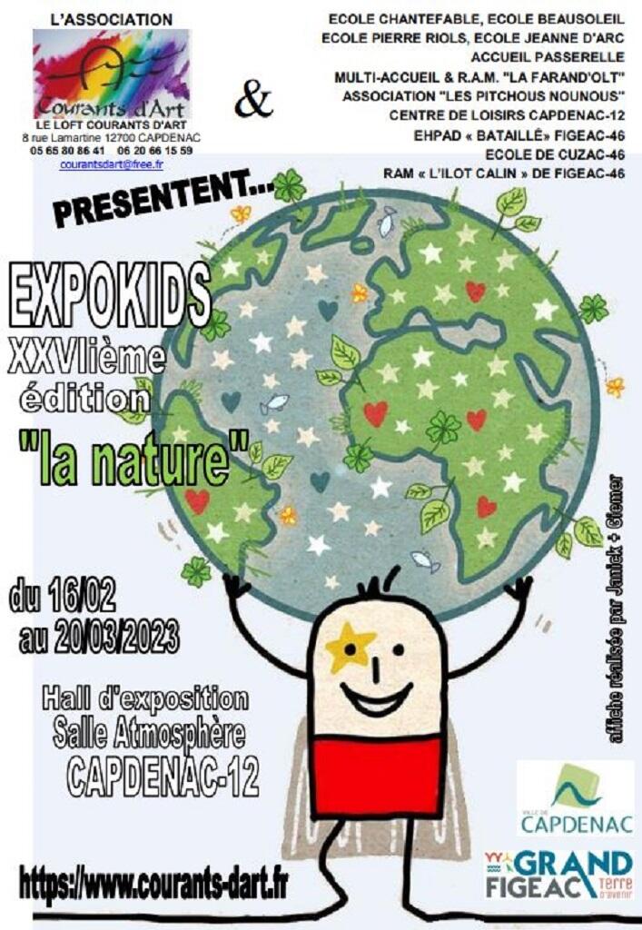 AFFICHE 2023 EXPOKIDS XXVI