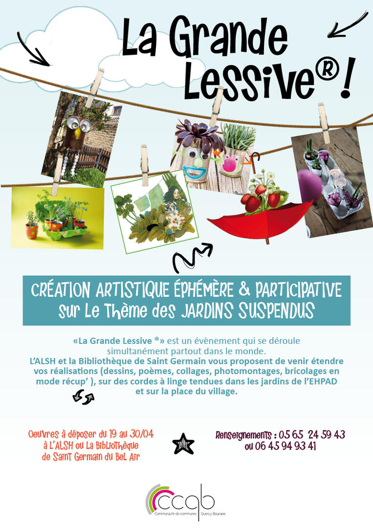 ALSH - Affiche lagrande lessive