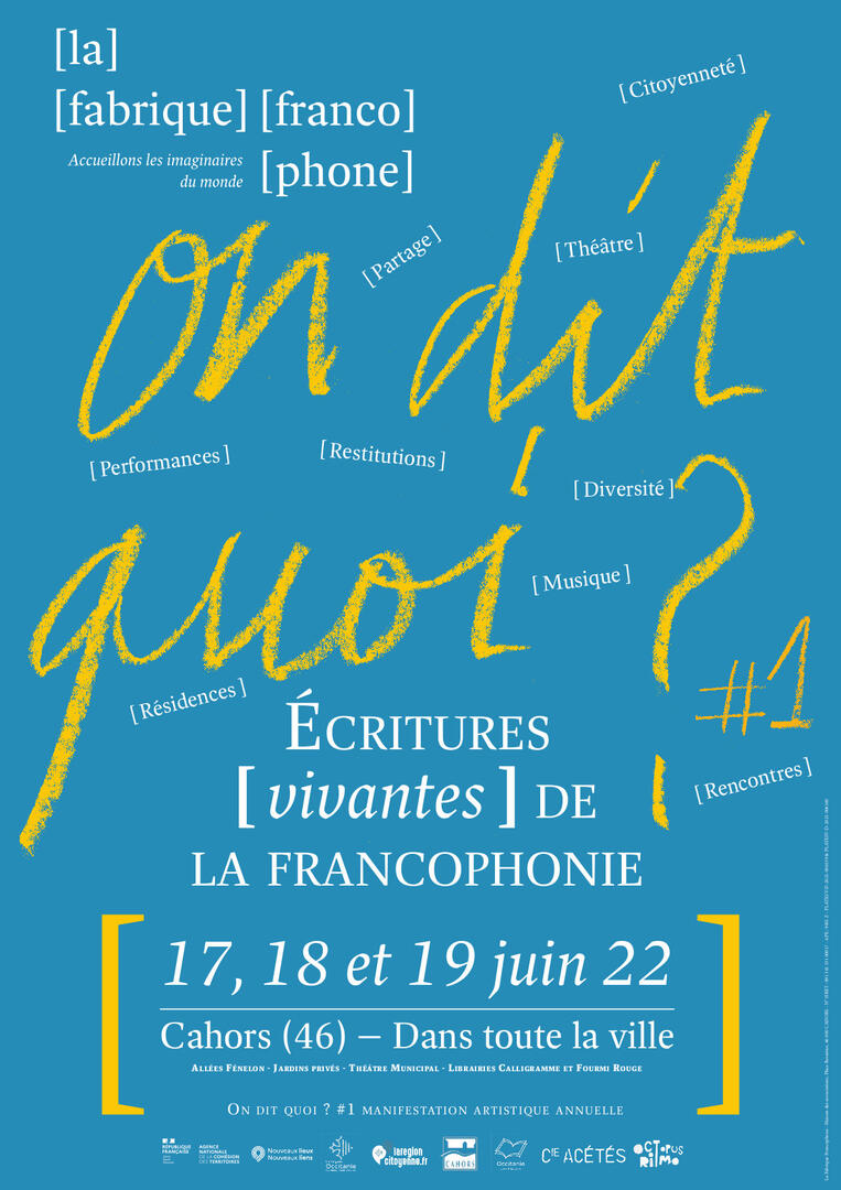 Affiche On dit quoi 2022