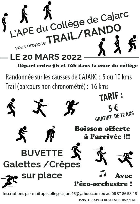 rando trail cajarc